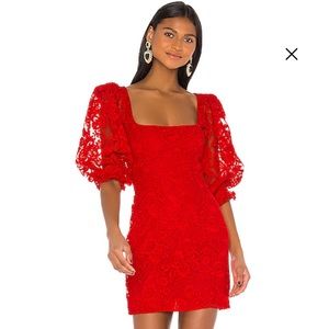 REVOLVE, LPA Tonia Dress in Red WORN ONLY ONCE